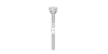Bague Solitaire en Or blanc  Accompagné Diamant Princesse