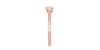 Bague Solitaire en Or rose Accompagné Diamant Princesse
