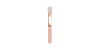 Demi Alliance en Or rose avec 5 Diamants Ronds