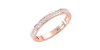 Demi Alliance Diamants Ronds Rail