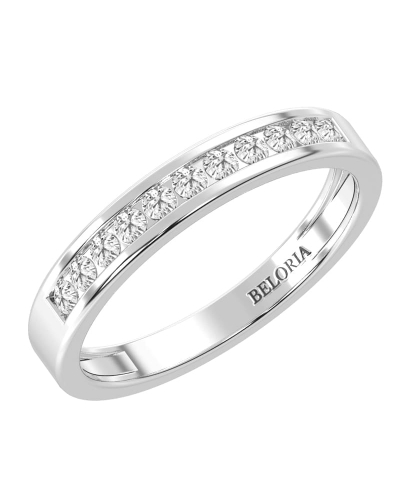 Demi Alliance Diamants Ronds Rail