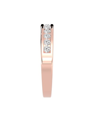 Demi Alliance Diamants Ronds Rail