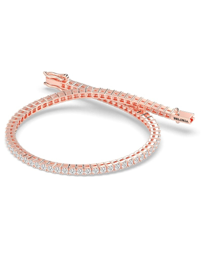 Bracelet Rivière de Diamants en Or rose