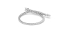 Bracelet Rivière de Diamants en Or blanc