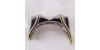 Bague bi-color Jaune et Blanc ornée de Diamants pour Femme