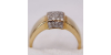 Bague en Or Jaune ornée d'un pavage de diamants pour Femme