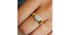 Bague en Or Jaune ornée d'un pavage de diamants pour Femme