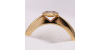 Bague - Solitaire en Or Jaune avec Diamants pour Femme