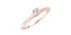 Solitaire diamant rond