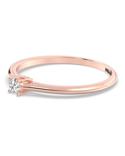 Solitaire diamant rond