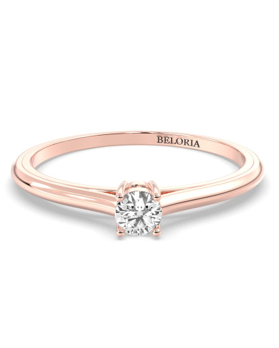 Solitaire diamant rond