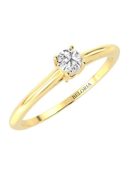 Solitaire diamant rond 2