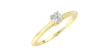 Solitaire diamant rond