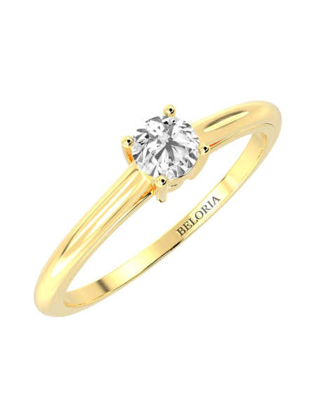 Solitaire diamant rond 2