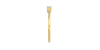 Bague Solitaire en or jaune avec Diamant Coussin
