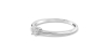 Bague Solitaire en or blanc avec Diamant Coussin