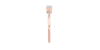 Bague Solitaire en or rose avec Diamant Coussin