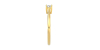 Bague Solitaire en or jaune avec Diamant Coussin
