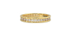 Alliance en or jaune une sertie tour complet diamants princesse