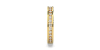 Alliance en or jaune une sertie tour complet diamants princesse