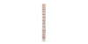 Alliance en or rose et diamants sertie griffe