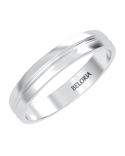 alliance liseré or blanc