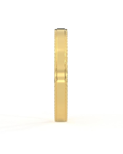 Alliance Jonc en or jaune