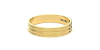Alliance Jonc en Or jaune pour Homme