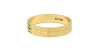Alliance Jonc en Or jaune pour Homme