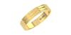 Alliance Jonc en Or jaune pour Homme