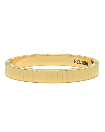 Alliance Guillochée pour Homme en Or jaune
