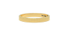 Alliance Guillochée pour Homme en Or jaune