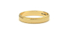 Alliance Homme Classique Perlée en or jaune