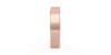 Alliance homme en or rose et Diamants Noir