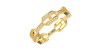 Alliance pour homme en Or jaune et Diamants