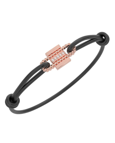 Bracelet Satin Diamants en Or