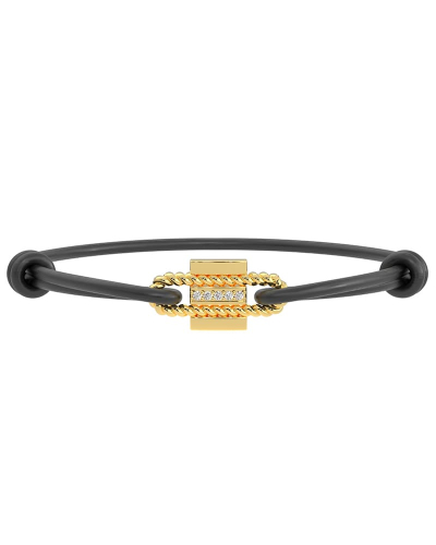 Bracelet Satin Diamants en Or