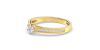 Solitaire Accompagné Diamant Rond