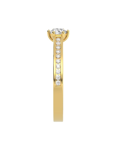 Solitaire Accompagné Diamant Rond