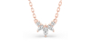 Collier Diamant en or rose 18K