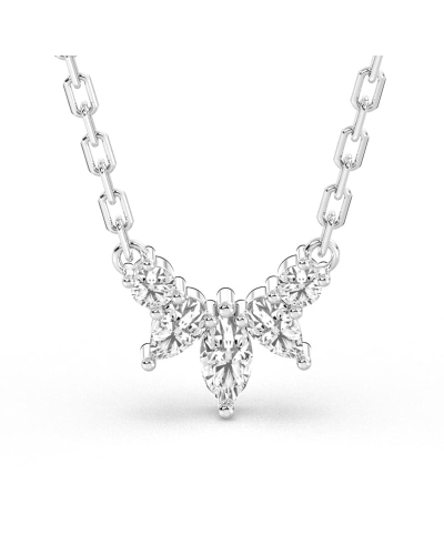 Collier Diamant en or blanc 18K