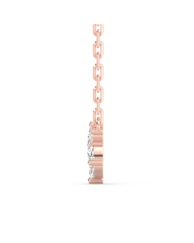 Collier Diamant en or rose 18K