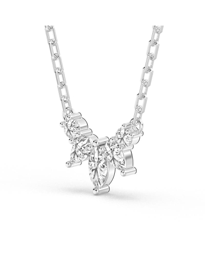 Collier Diamant en or blanc 18K