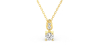 Collier en or jaune avec des Diamants