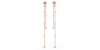 Boucles d'oreilles pendantes Diamants en or rose