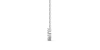 Collier de trois diamants en or blanc