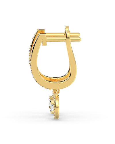 Boucles d'oreilles Dormeuses Diamants en or jaune