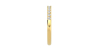 Alliance en or jaune 18k