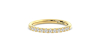 Alliance en or jaune 18k