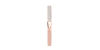 Demi-alliance diamants serti griffes en or rose